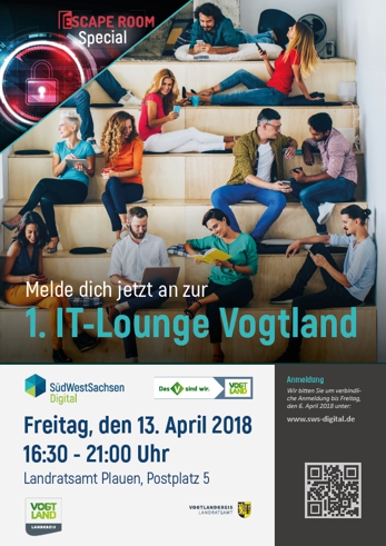 Mehr über den Artikel erfahren Besuch der 1. IT-Lounge Vogtland